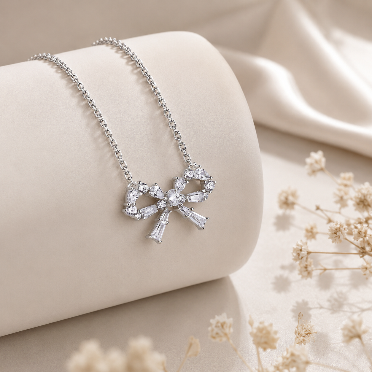 Collier Nœud Éclat Royal