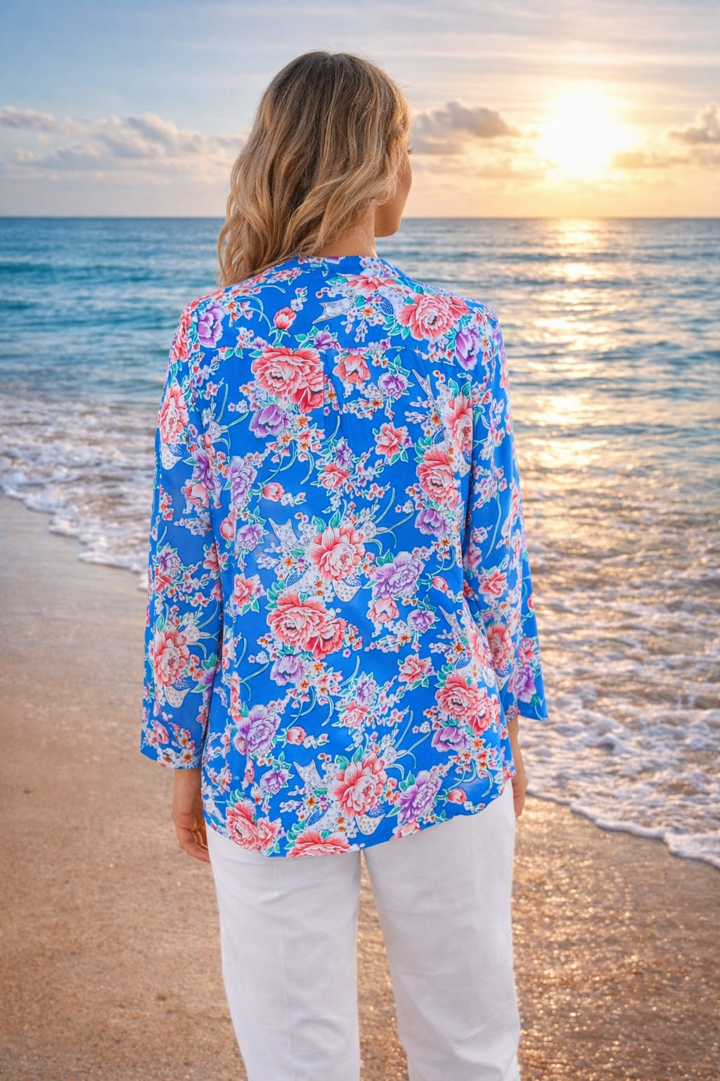 Blouse “Évasion Florale”