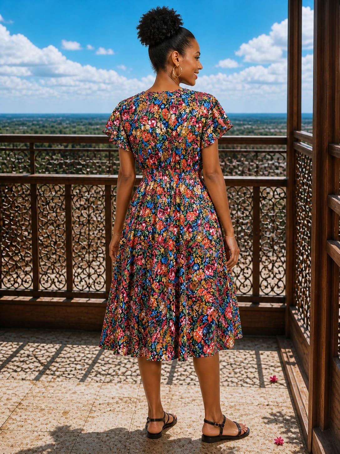 Robe Éclat Flora
