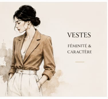Vestes – Féminité & Caractère