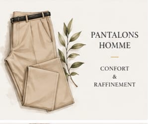 Pantalons homme Confort & Raffinement