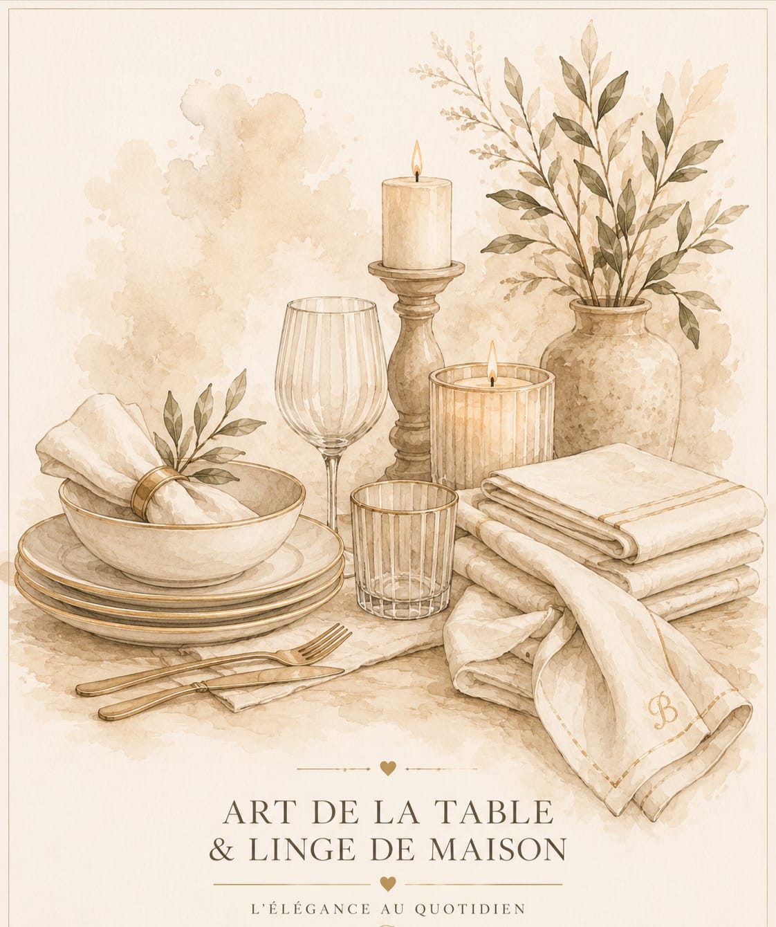 Linge de maison & Art de la table