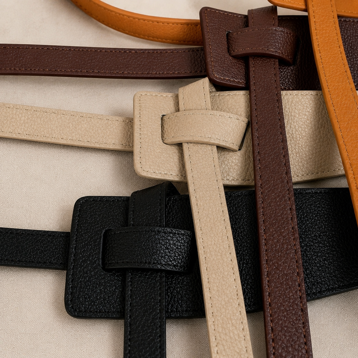 Ceinture Designer Knot Élégance