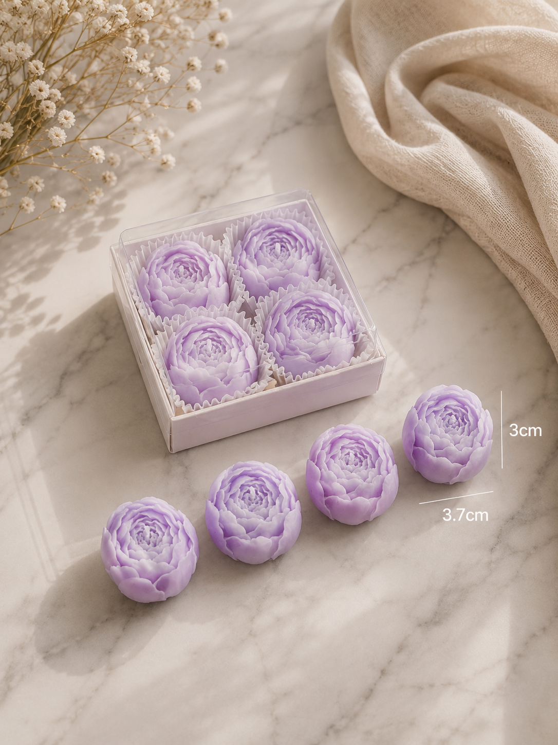 Bougies Florales Artisanales
