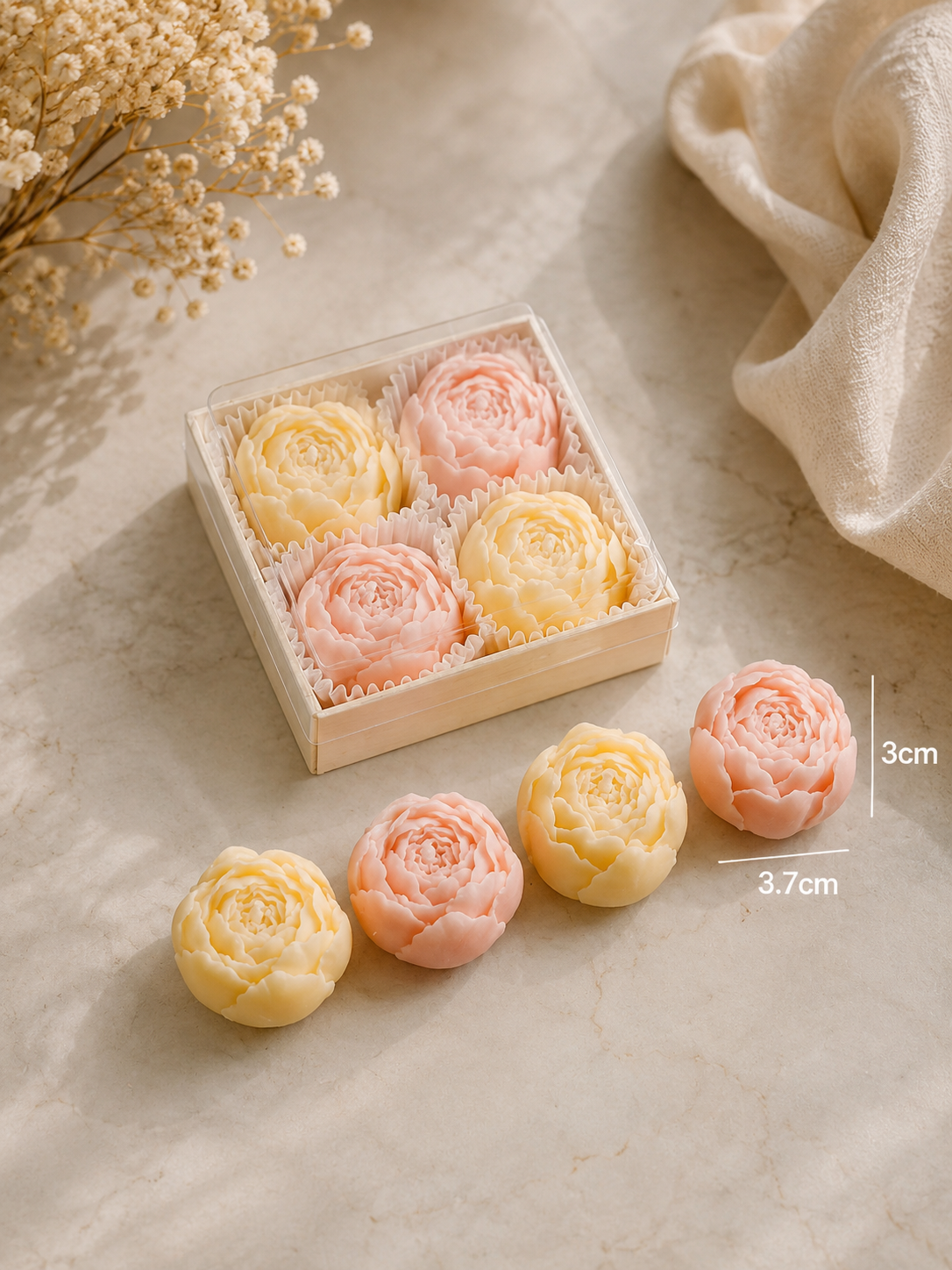 Bougies Florales Artisanales