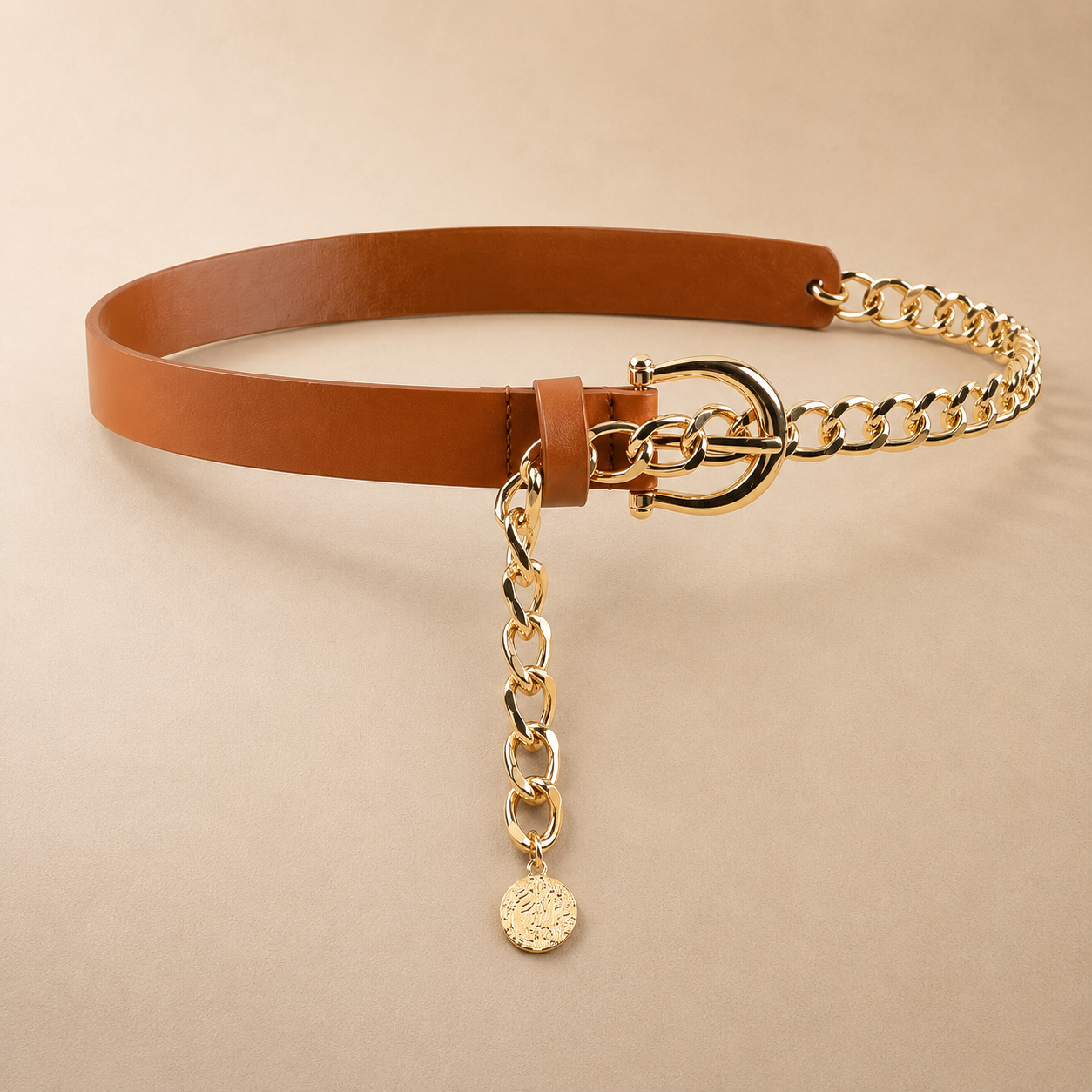 Ceinture Chaîne Élégance Dorée