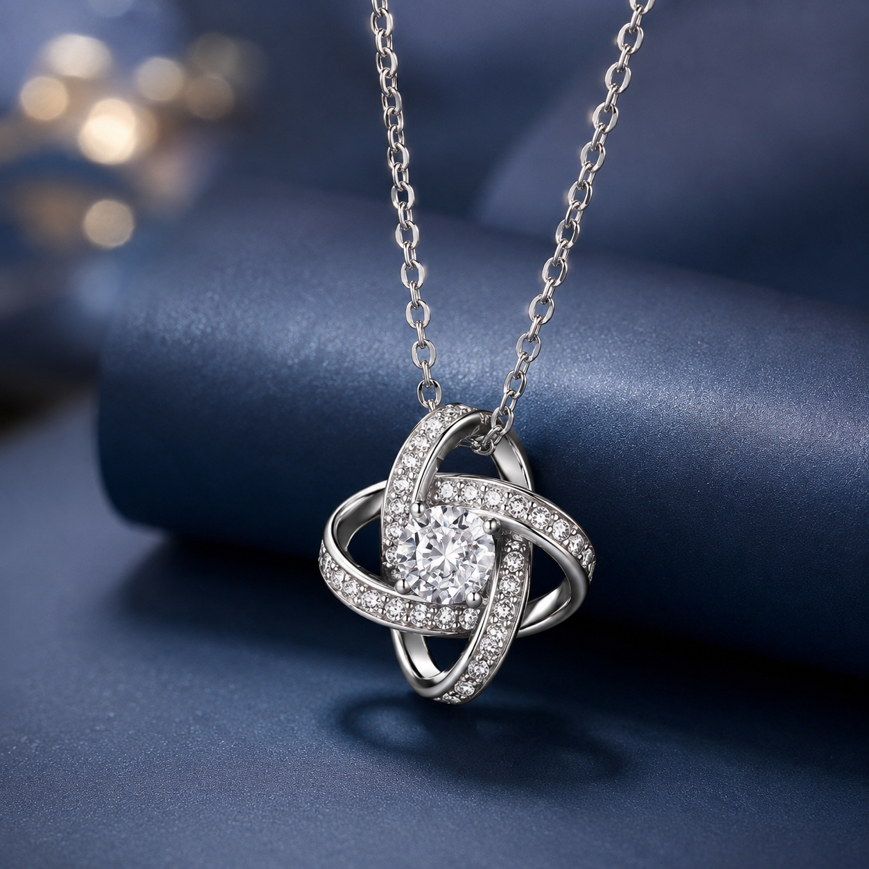 Collier Stella Éclat Argenté
