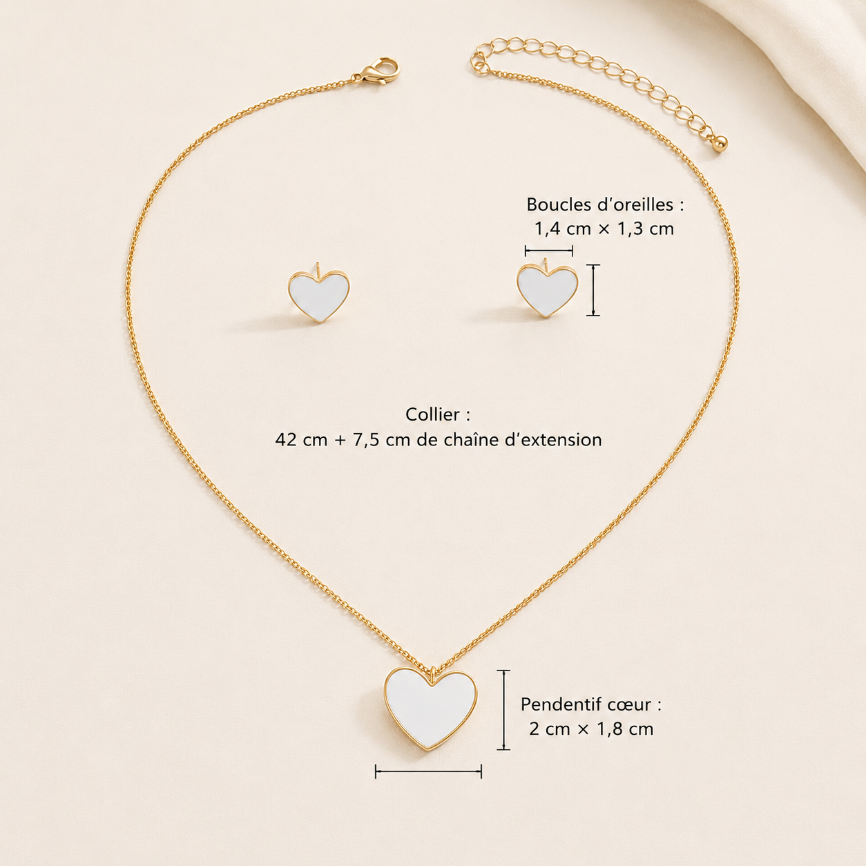 Parure Cœur Pop