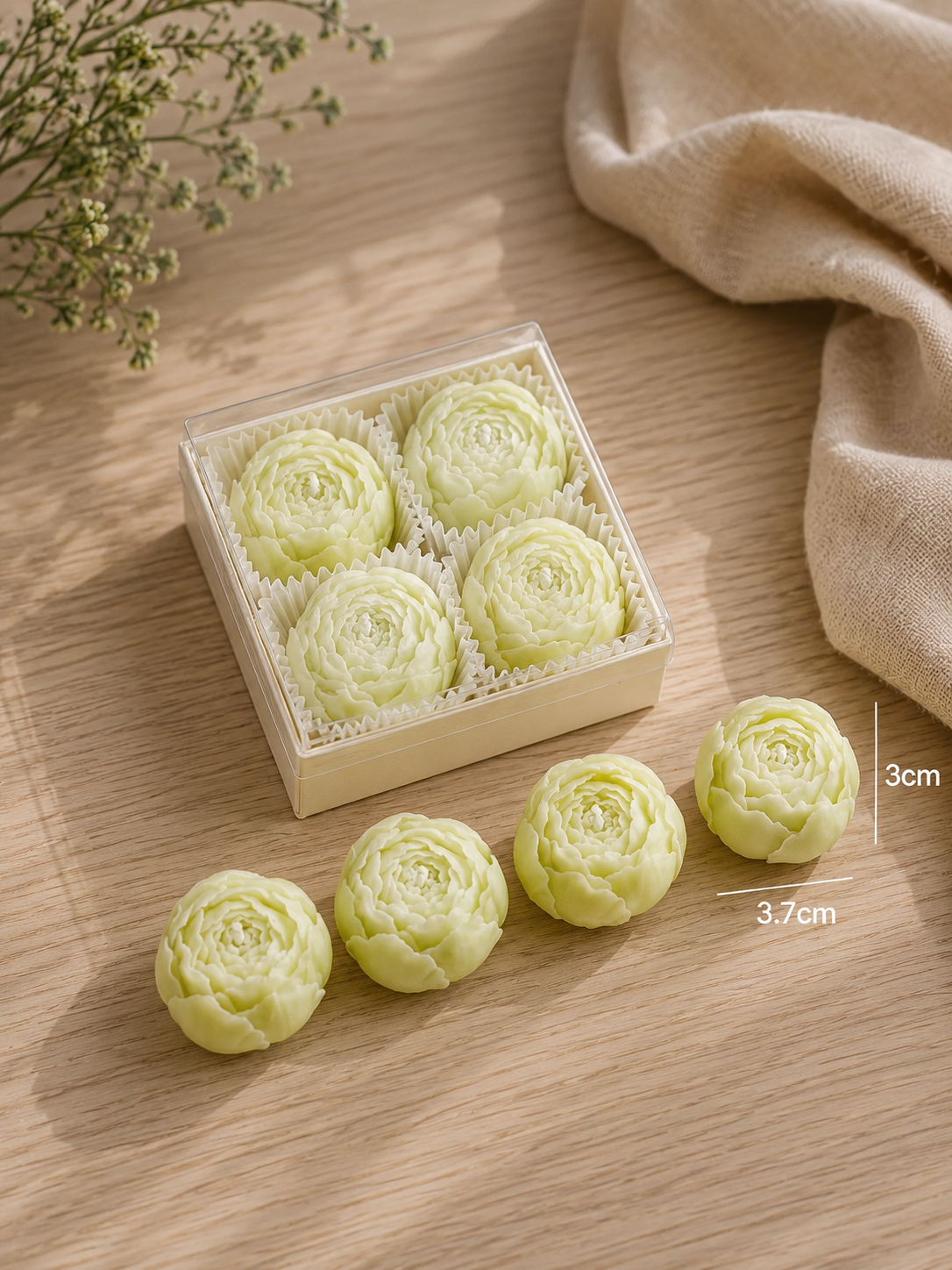 Bougies Florales Artisanales