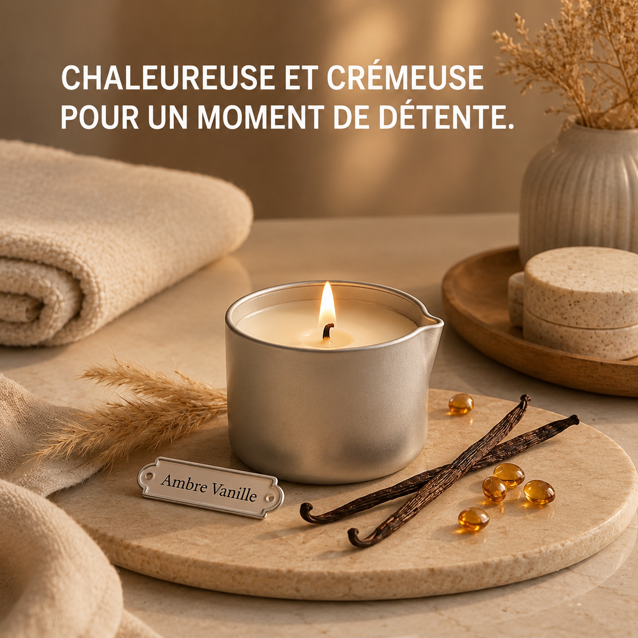 Bougie de Massage Parfumée