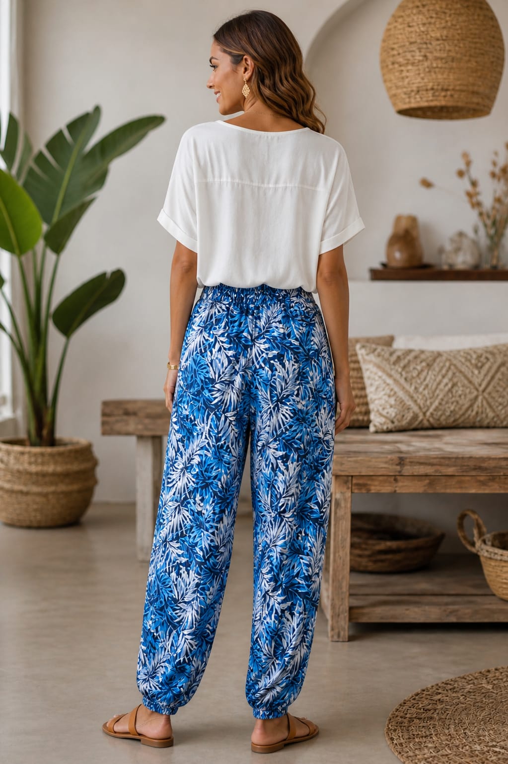 Pantalon “Évasion Bleue”