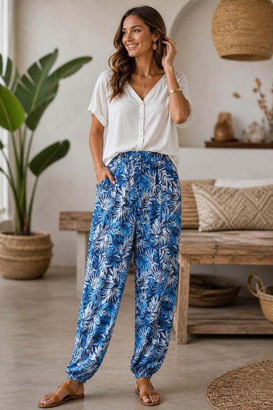 Pantalon “Évasion Bleue”