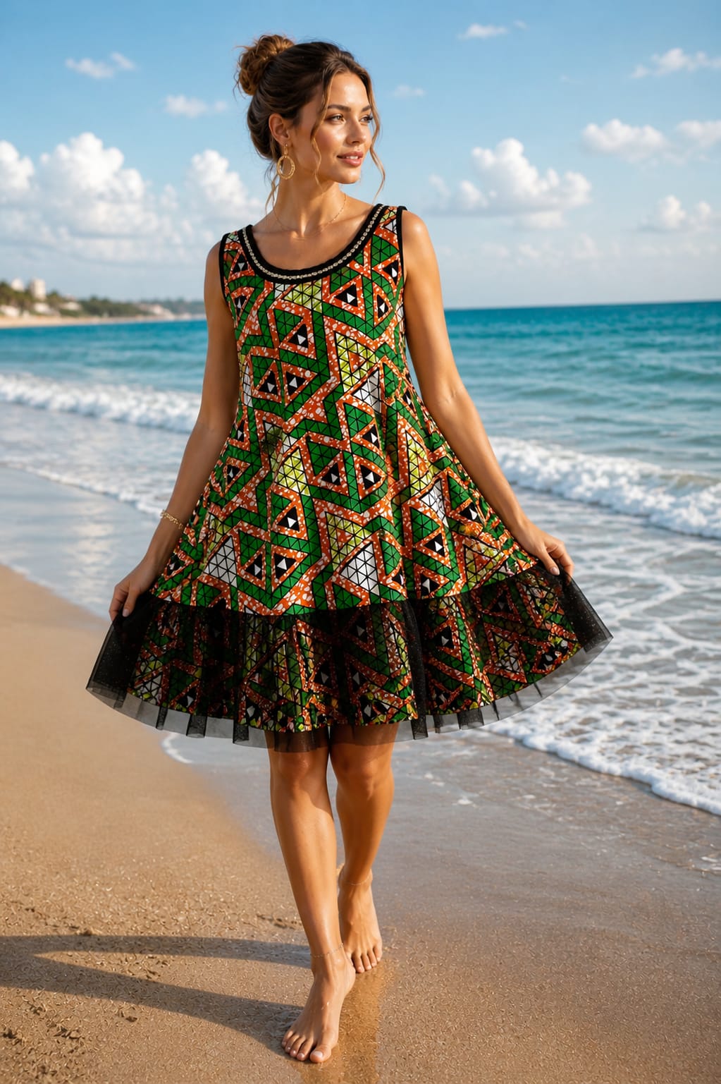 Robe “Éclat Nomade”