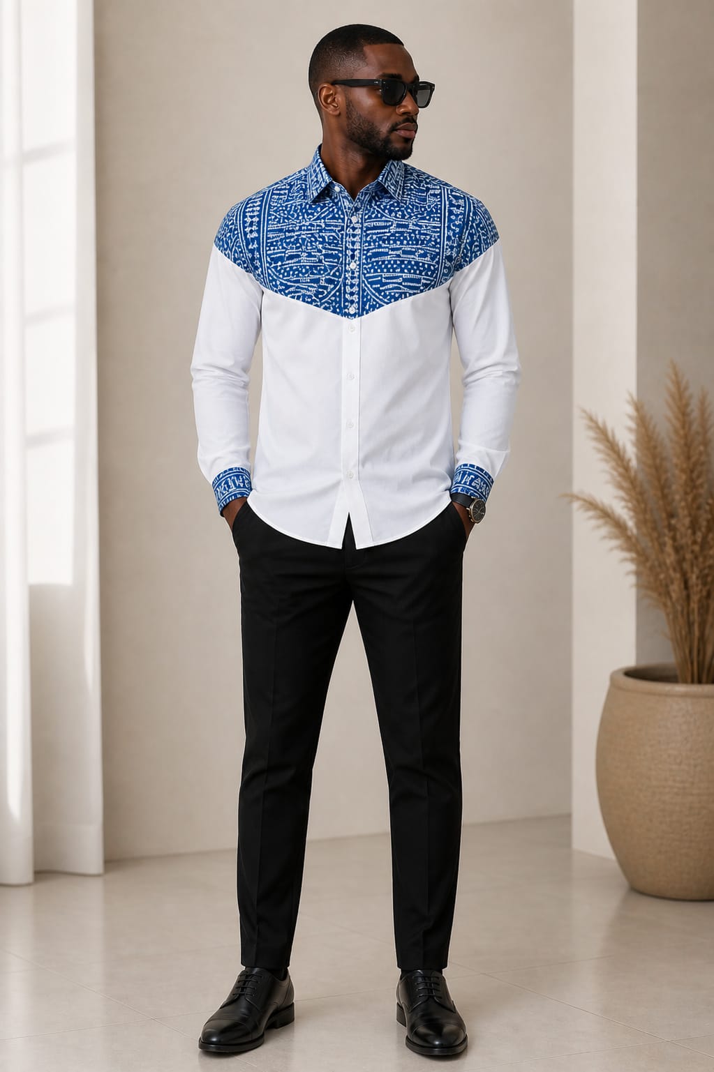 Chemise Signature Indigo