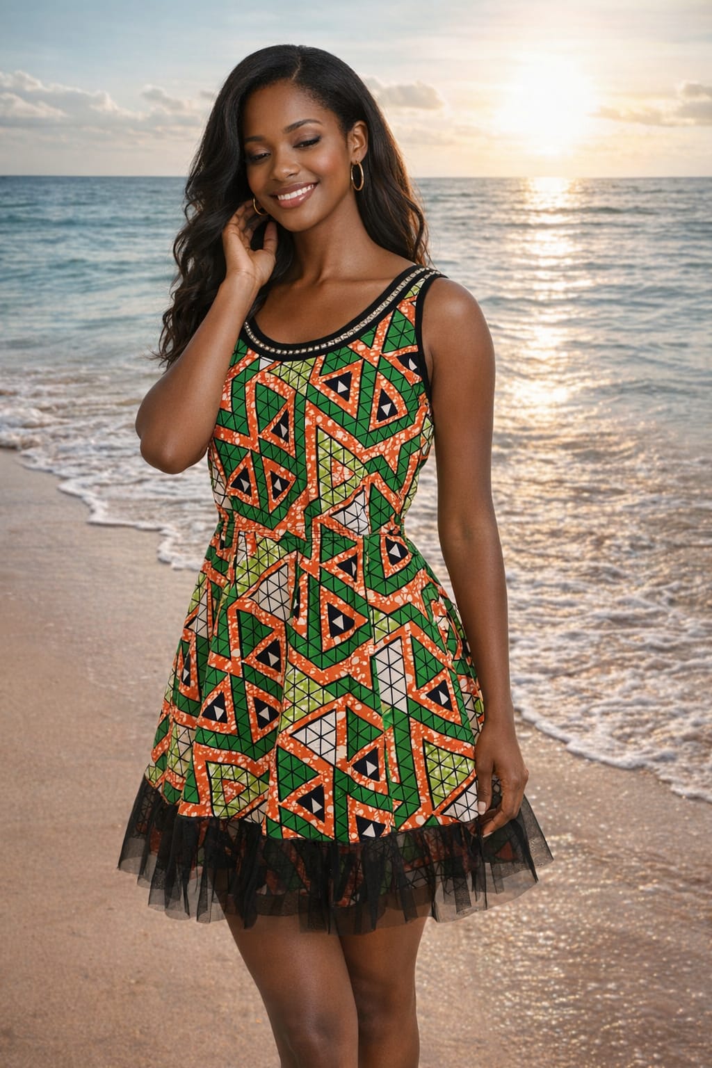 Robe “Éclat Nomade”