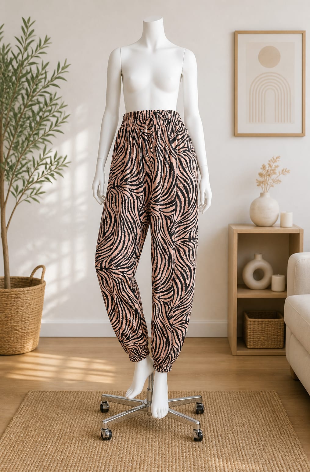 Pantalon "Zèbre Bohème"
