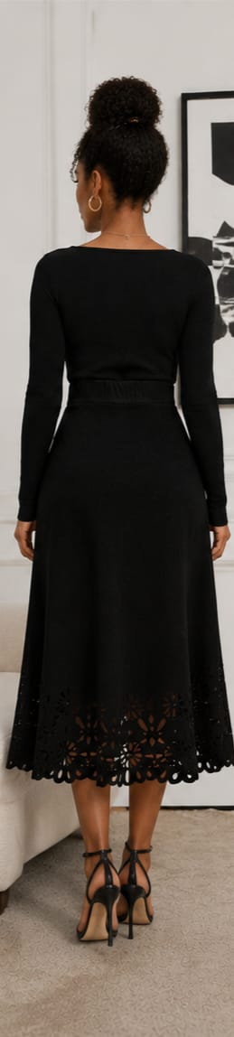 Jupe Flora Élégance