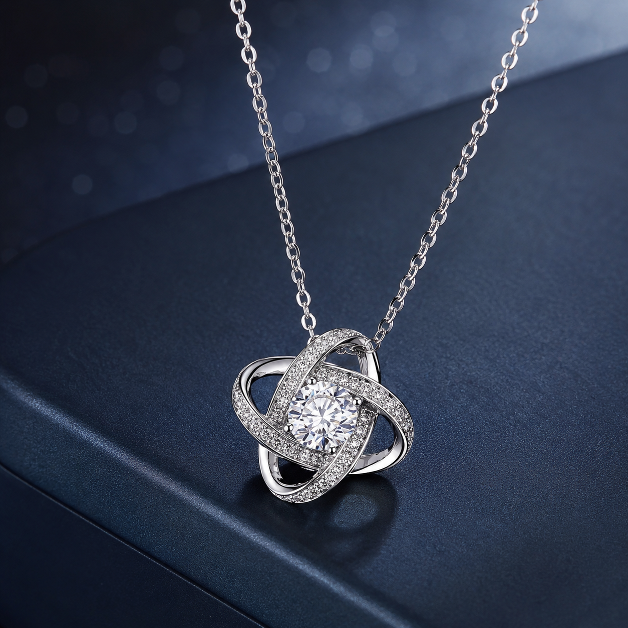 Collier Stella Éclat Argenté