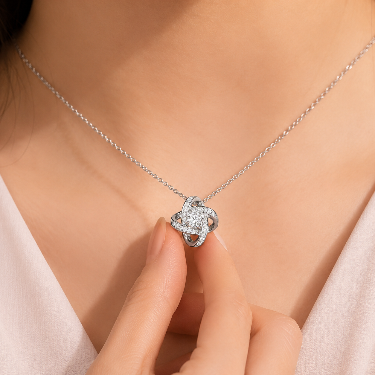 Collier Stella Éclat Argenté