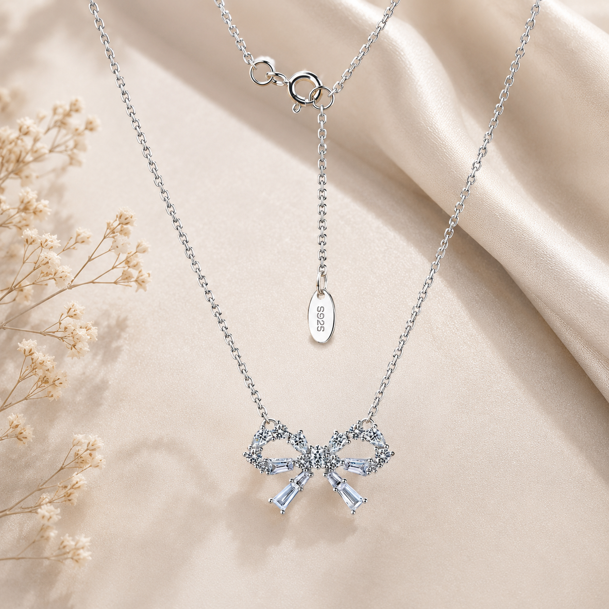 Collier Nœud Éclat Royal