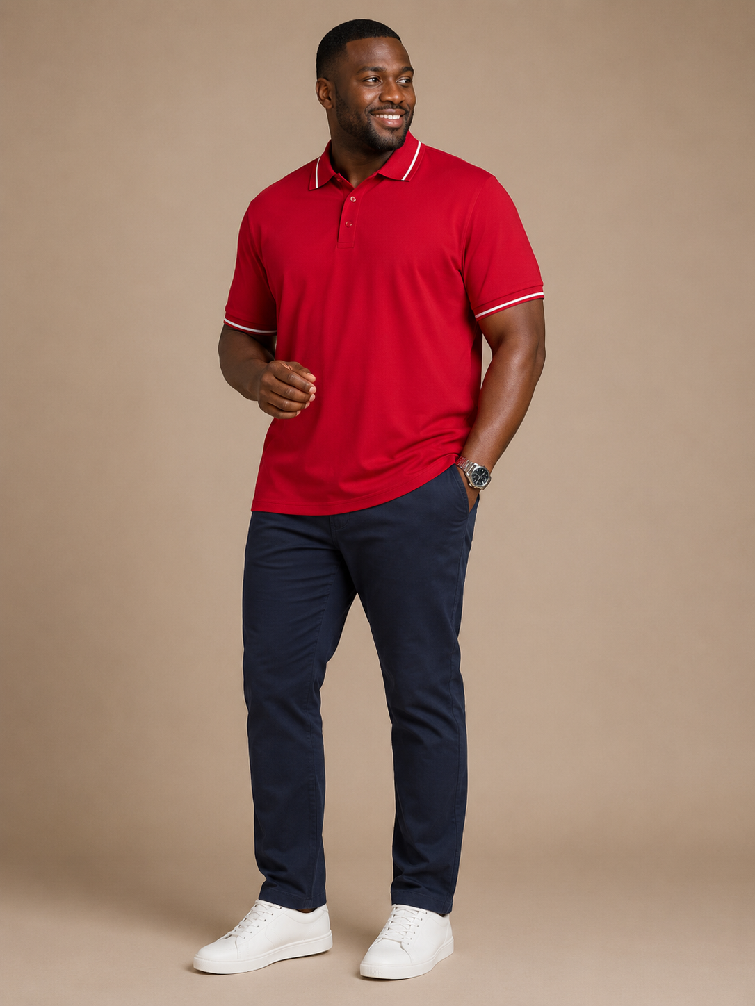 Polo Élégance Casual Homme