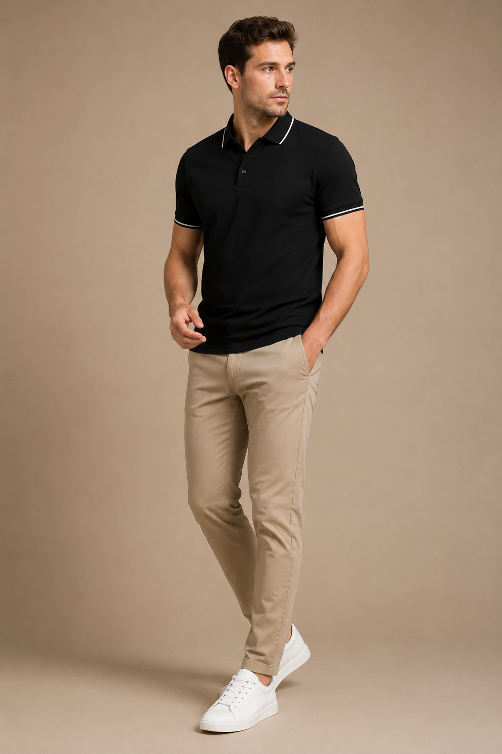 Polo Élégance Casual Homme