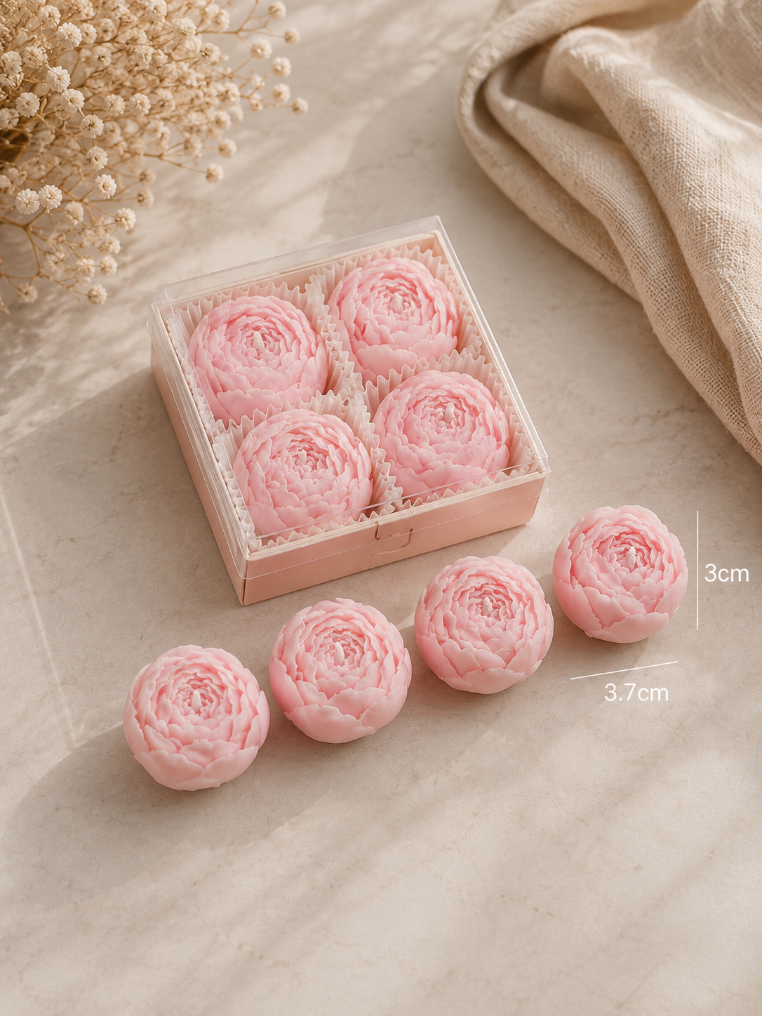 Bougies Florales Artisanales