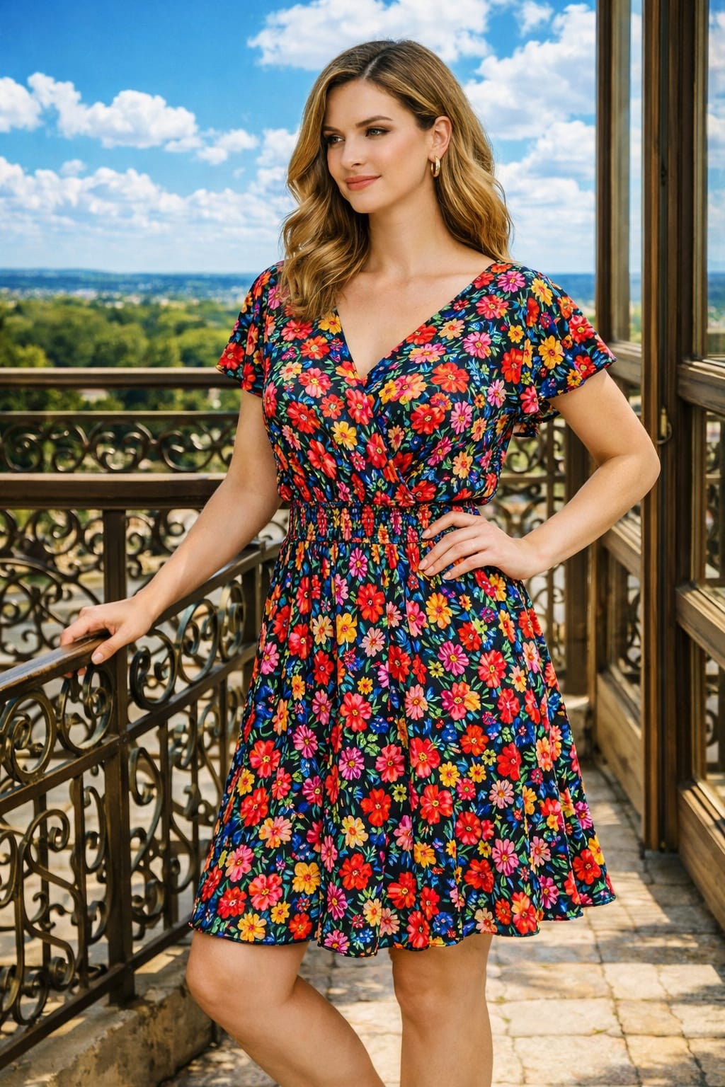 Robe Éclat Flora