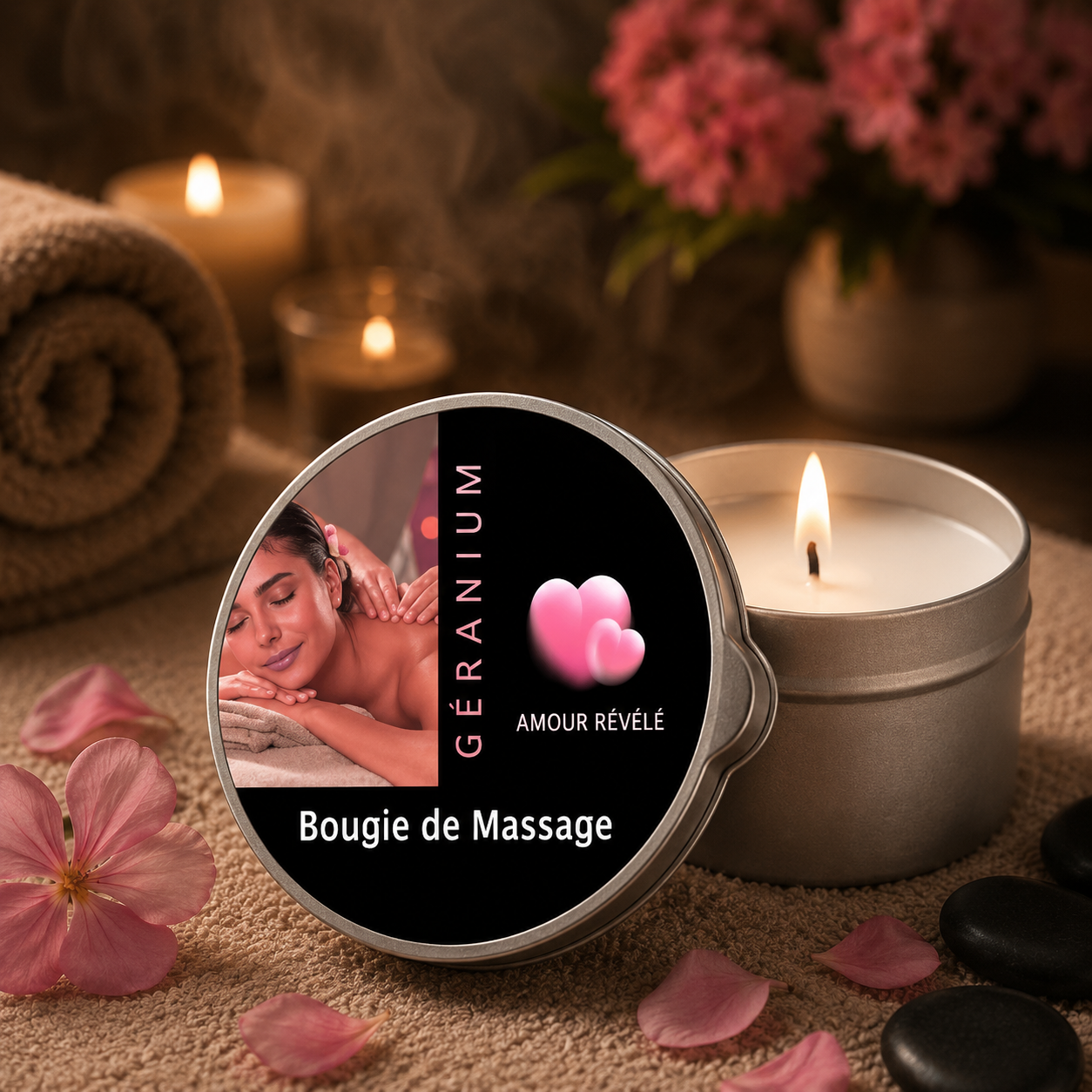 Bougie de Massage Parfumée