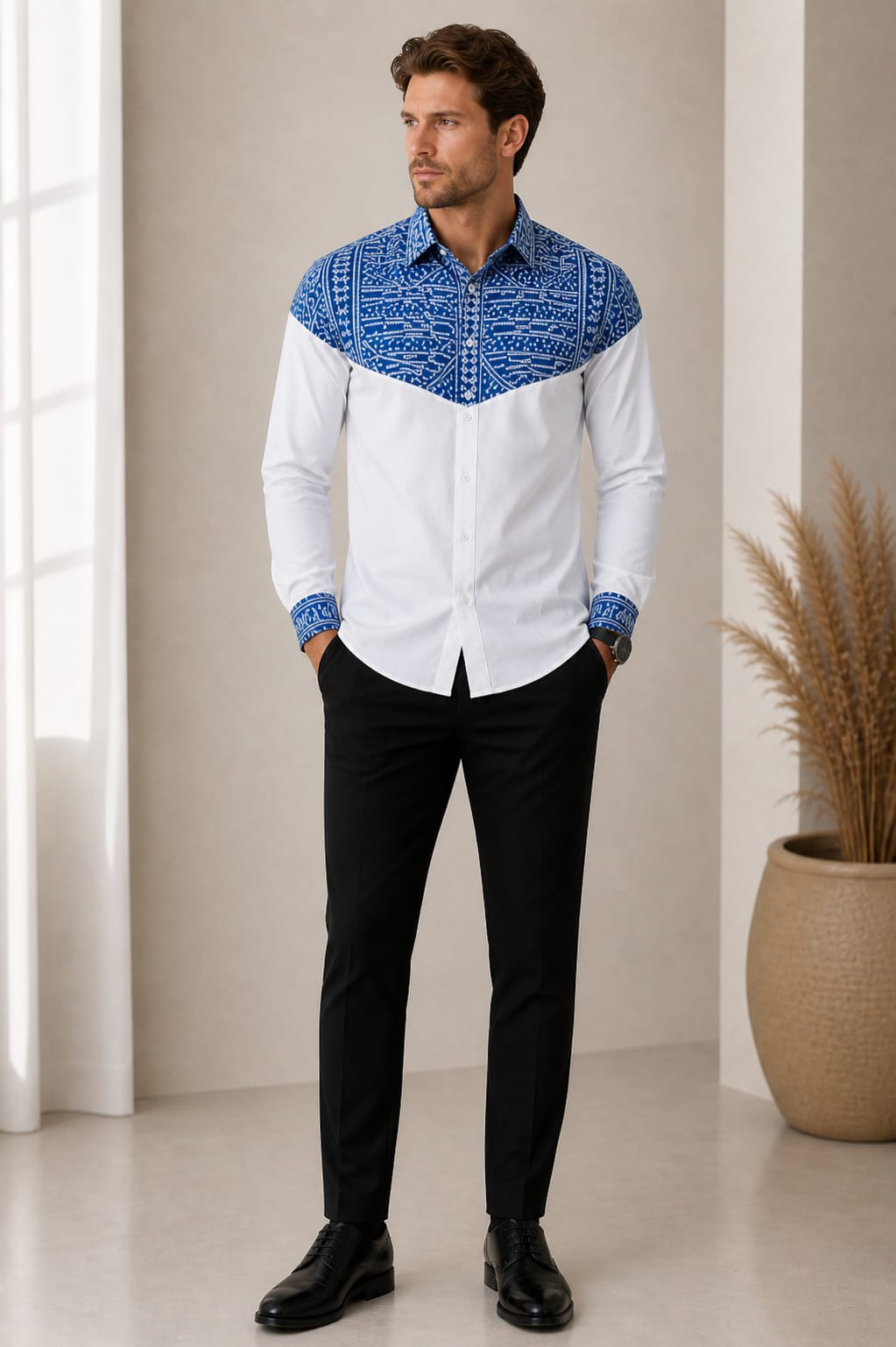Chemise Signature Indigo